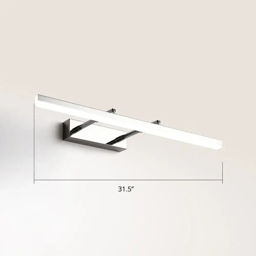 Black Pivoting LED Wall Light