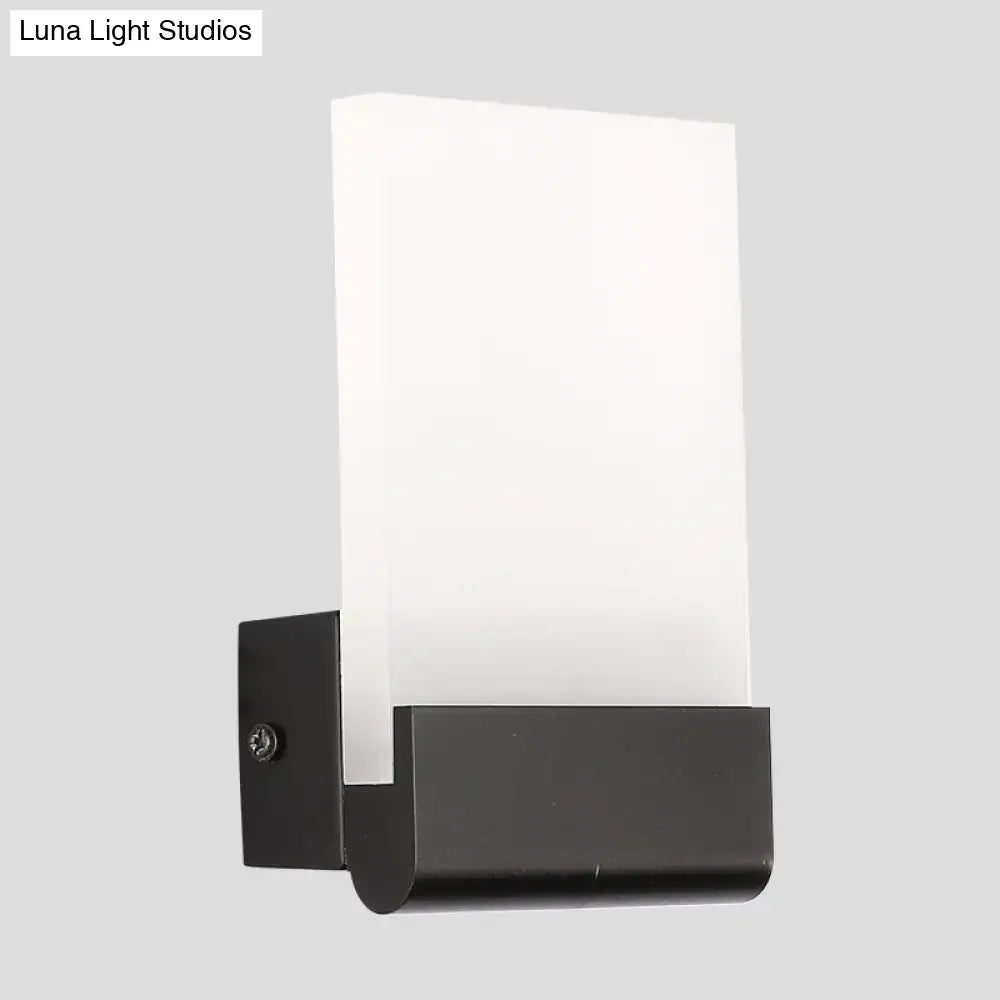 Black Industrial Cast Iron Wall Sconce