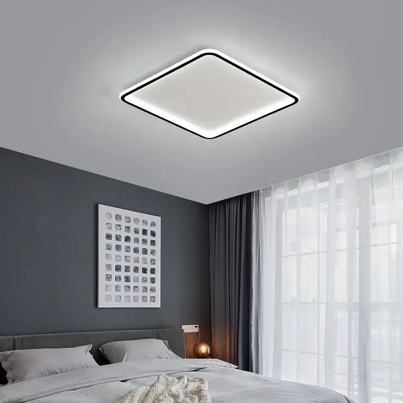 Black Dimmable Ceiling Lamp