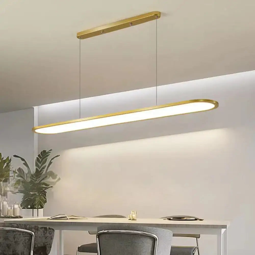 Black Acrylic Island Pendant