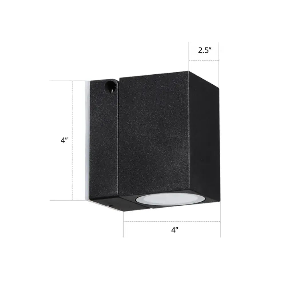 Black Mini Wall Sconce