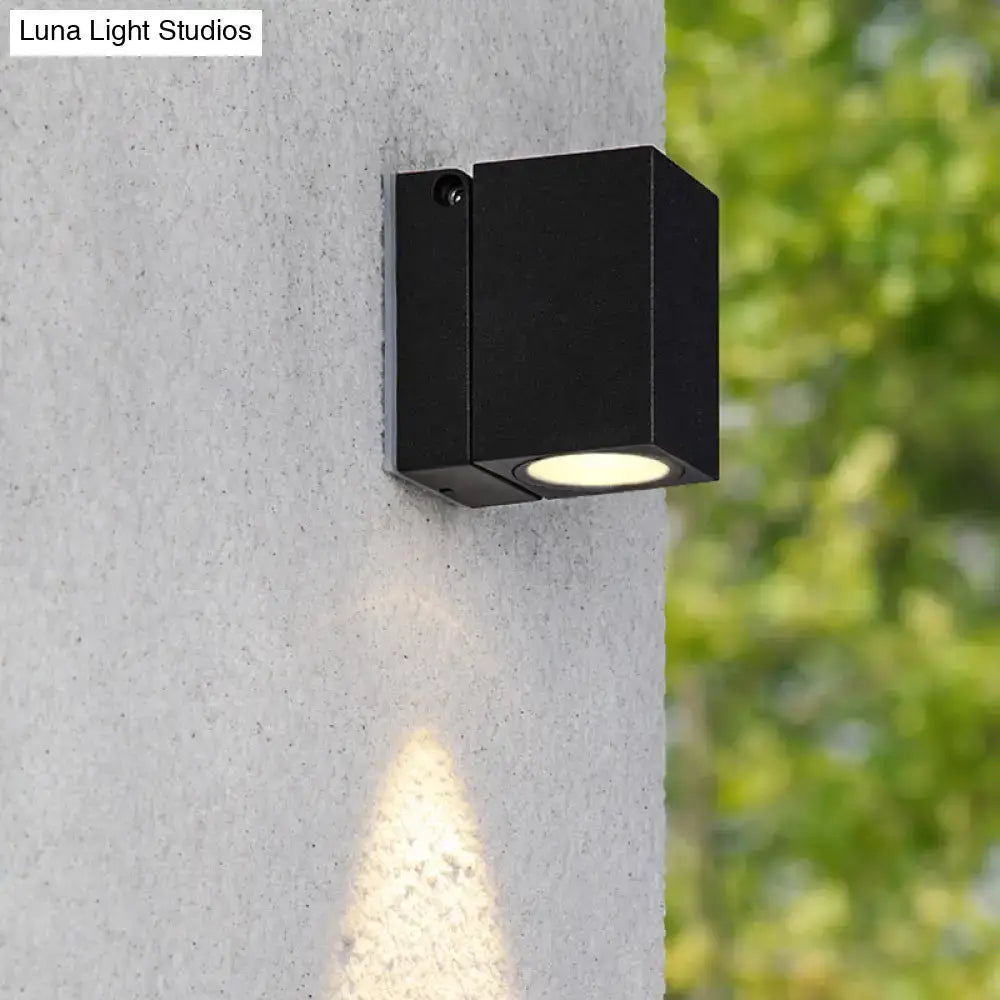 Black Mini Wall Sconce