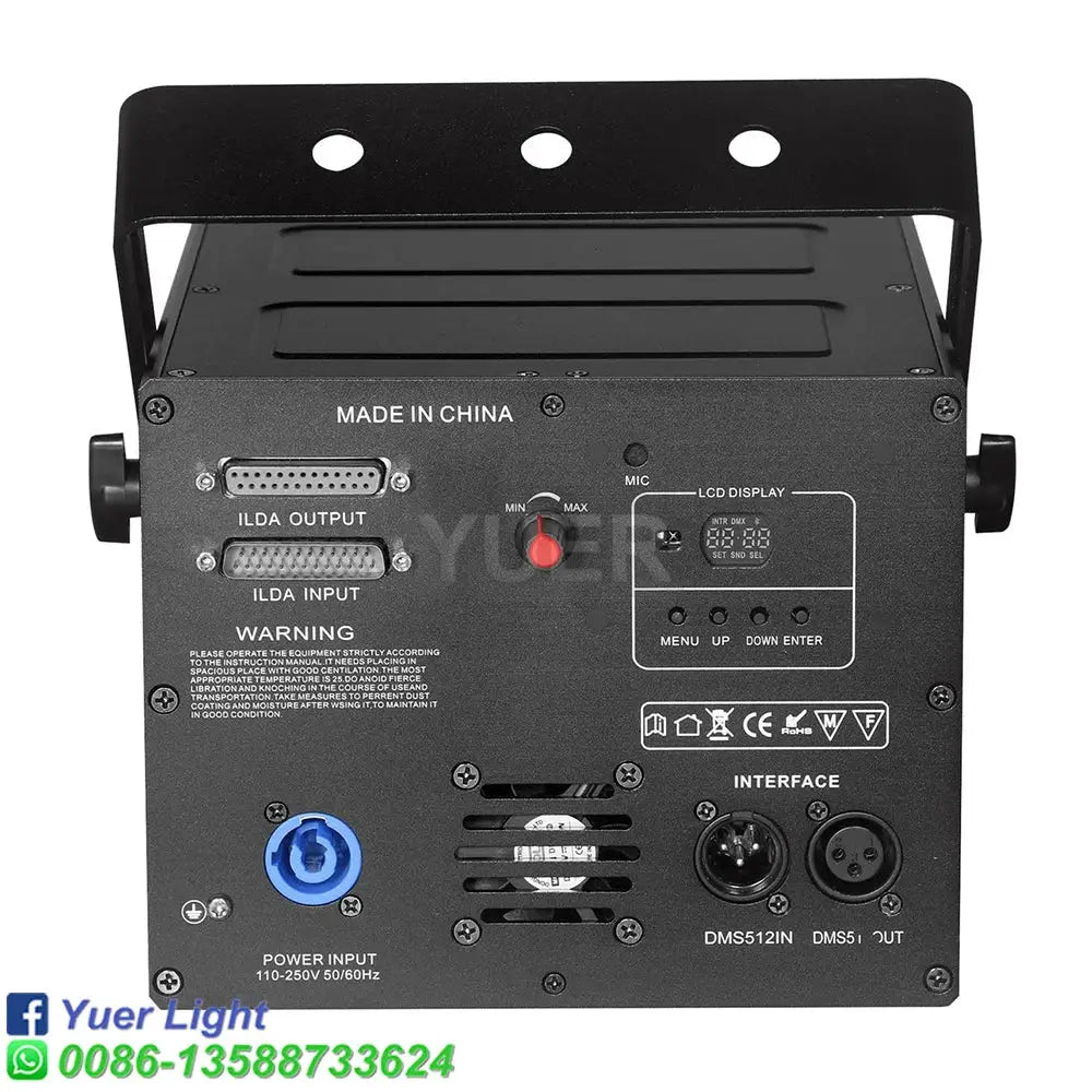 Black RGB Laser Club Party Light
