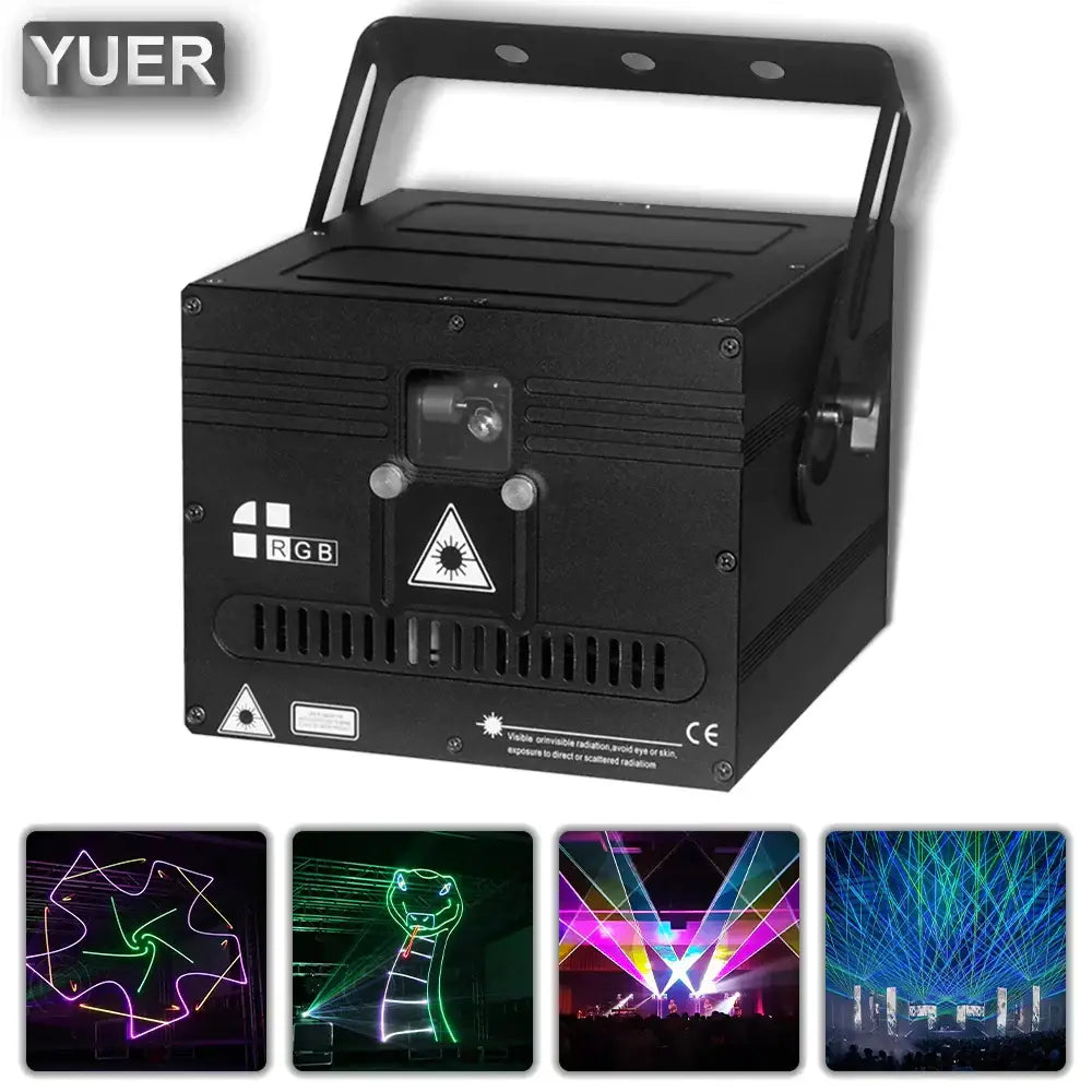Black RGB Laser Club Party Light
