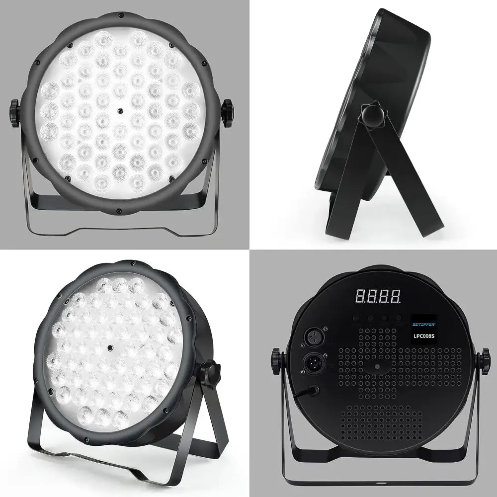 Black RGB LED Lights