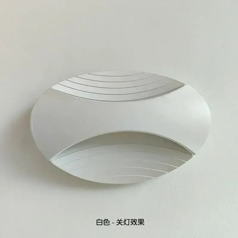 Black Ribbed LED Lamp