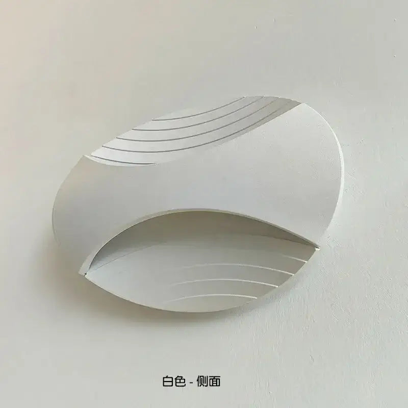 Black Ribbed LED Lamp