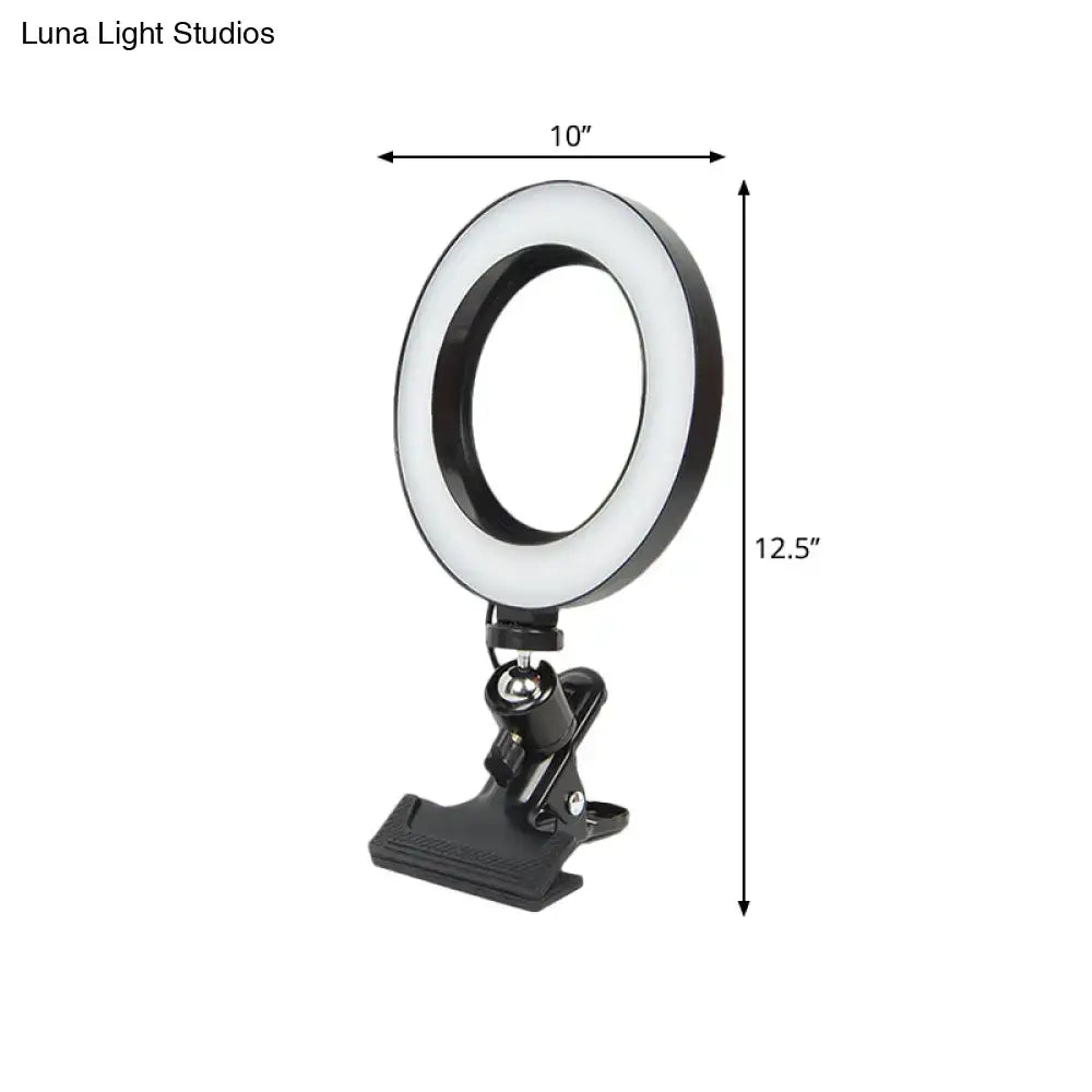 Black Metal Mirror Light