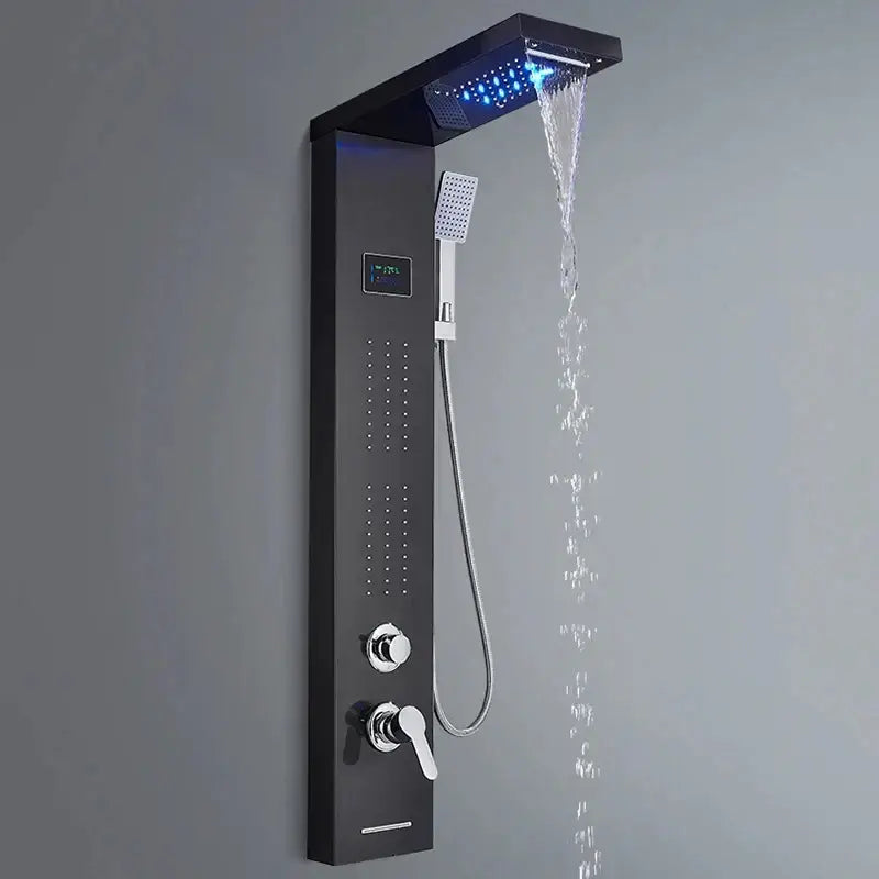 Black Shower Panel System