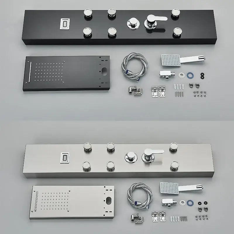 Black Shower Panel System