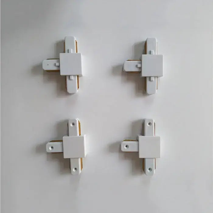 Black Silver Track Connector