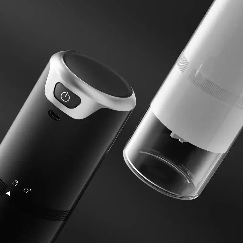 Black Silver Coffee Tamper