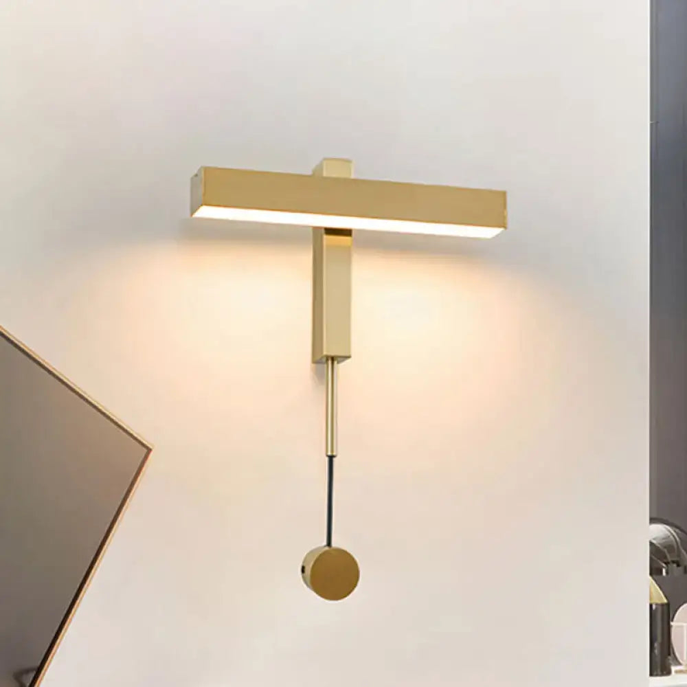 Black Adjustable Wall Lamp Versatile Arm Design