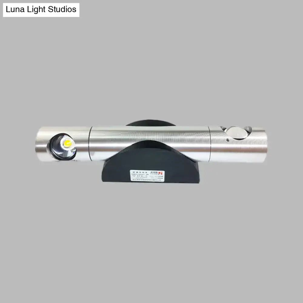 Black LED Tube Fixture