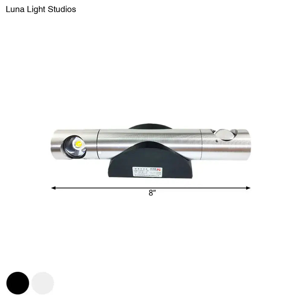 Black LED Tube Fixture