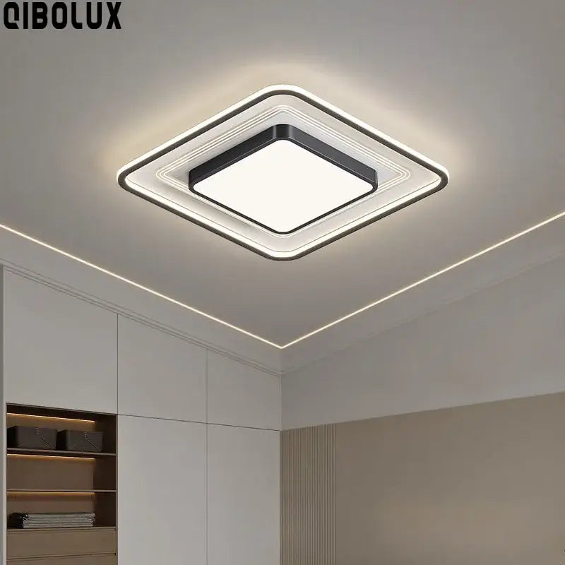 Black Square Dimmable Light
