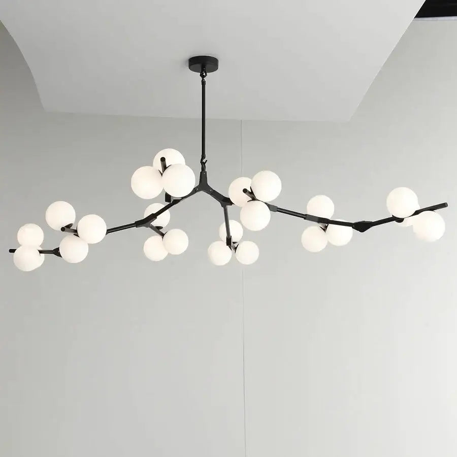 Black Branch Ceiling Light