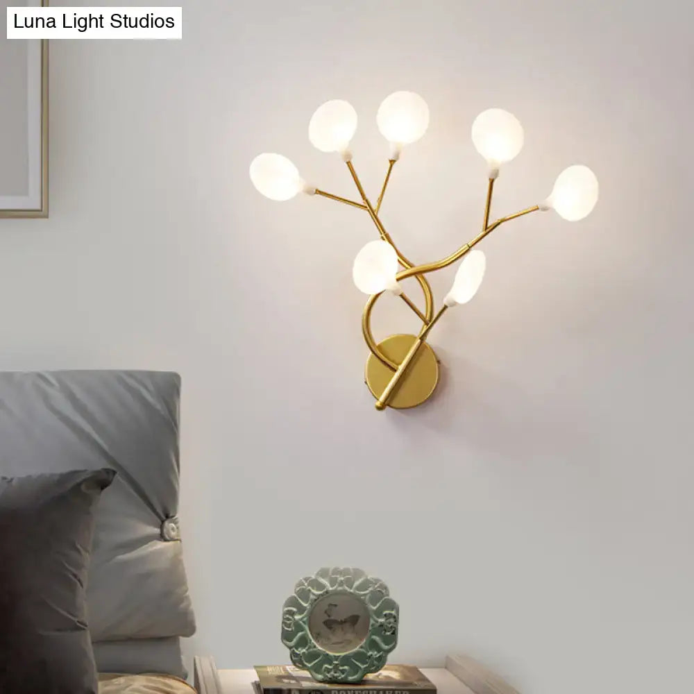 Black Branch Wall Light