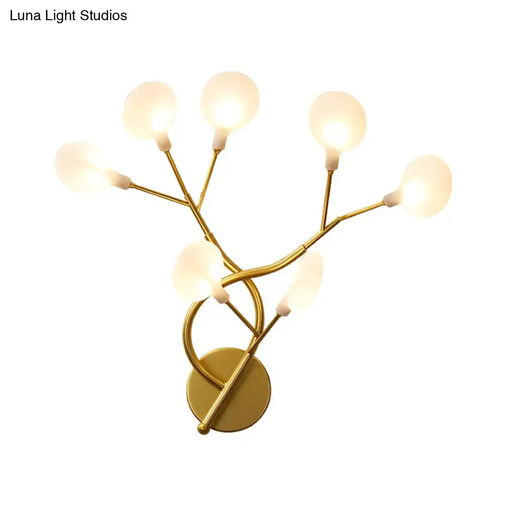 Black Branch Wall Light