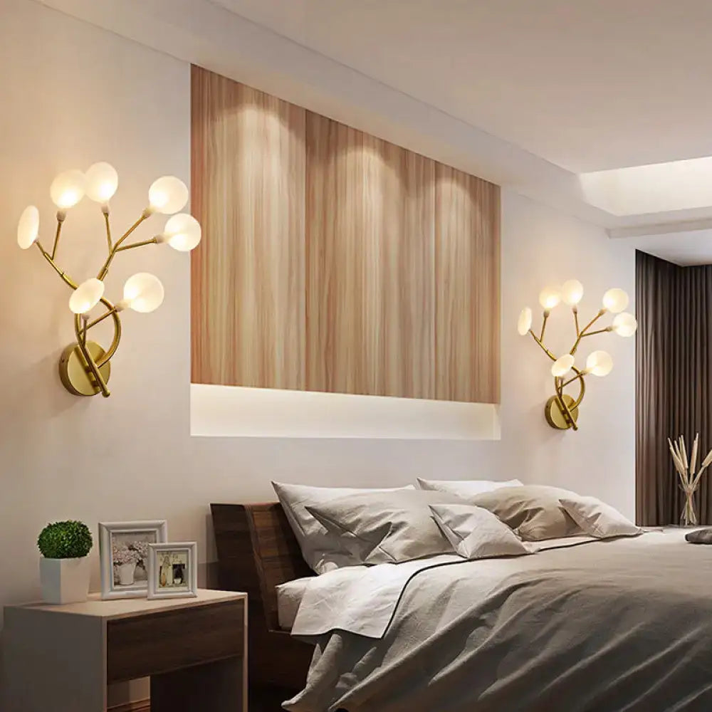 Black Branch Wall Light