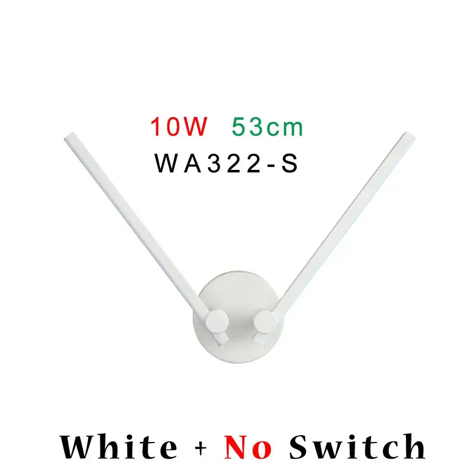 Black Double Arm Wall Light With Switch Option