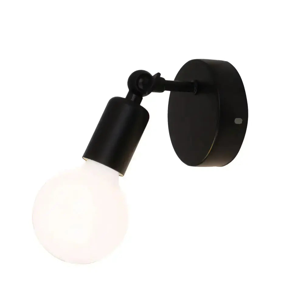 Black Wall Lamp Holder