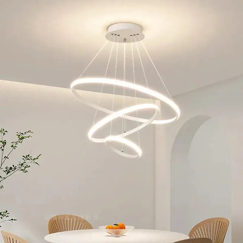 Black Circles Pendant Light