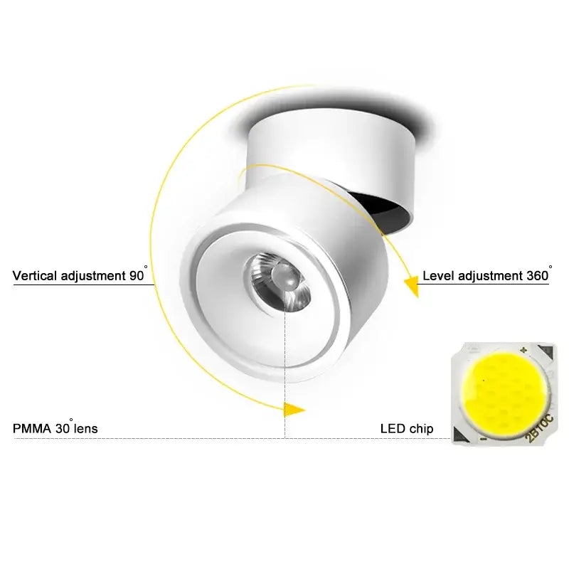 White COB Ceiling Spot Light