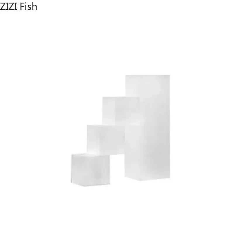 Crystal Modern Bookends Sculpture
