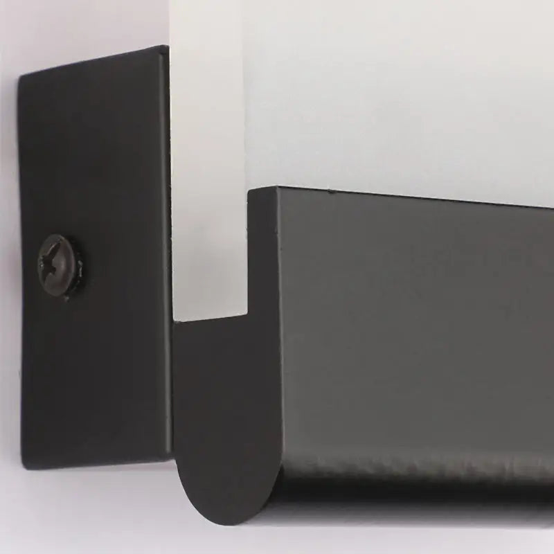 Cuboid LED Wall Sconce Cast Iron Frame