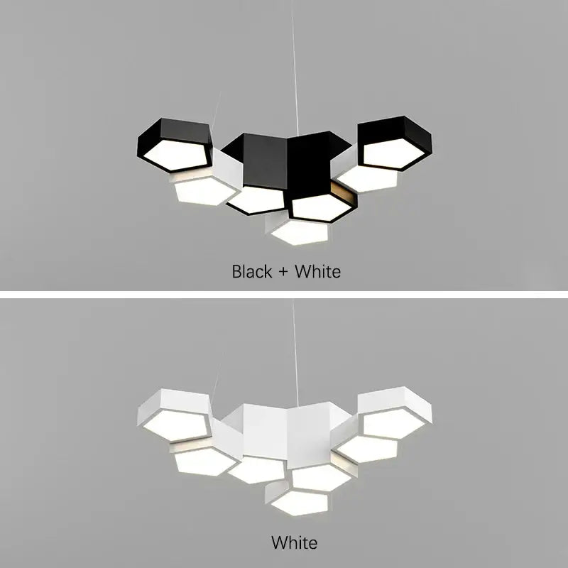 Black White Diamond Chandelier