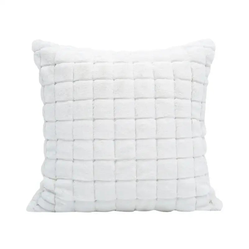 Black White Jacquard Cushion