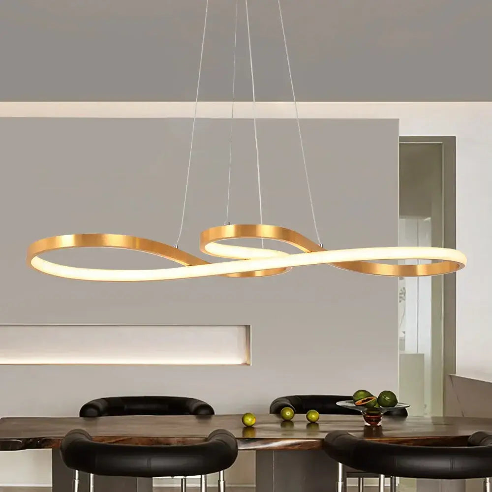 Acrylic Infinity Chandelier
