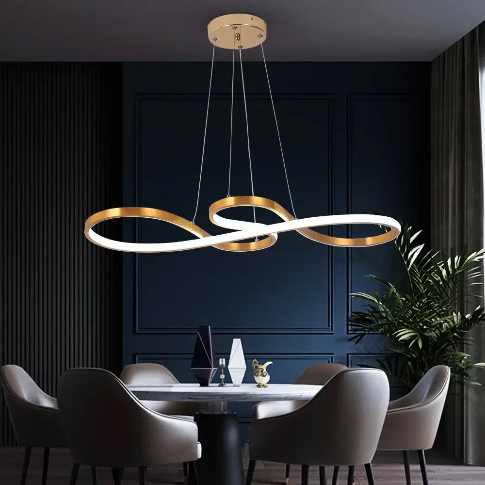 Acrylic Infinity Chandelier