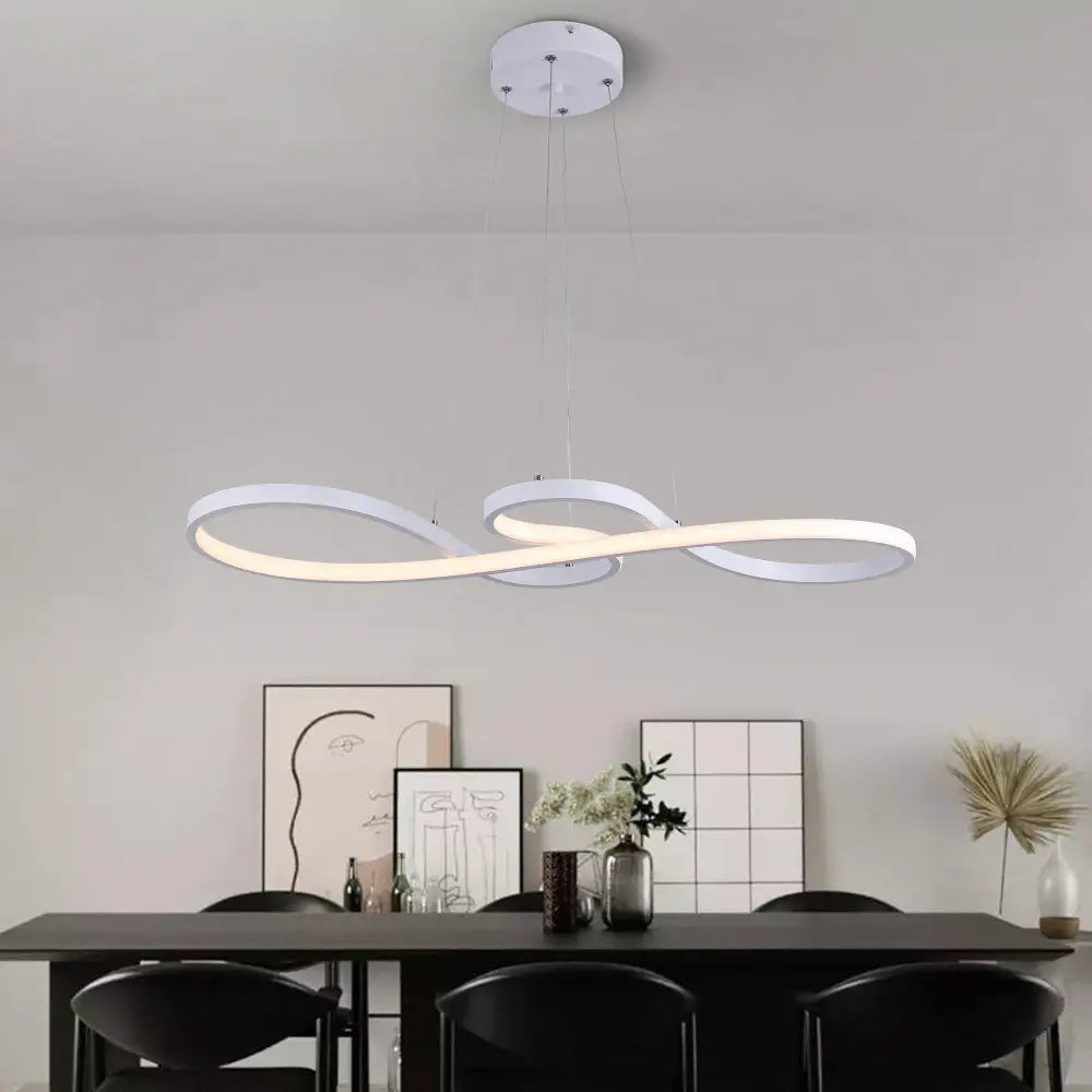 Acrylic Infinity Chandelier