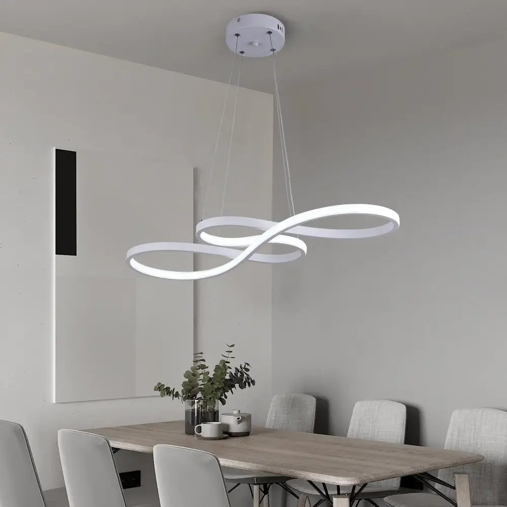 Acrylic Infinity Chandelier