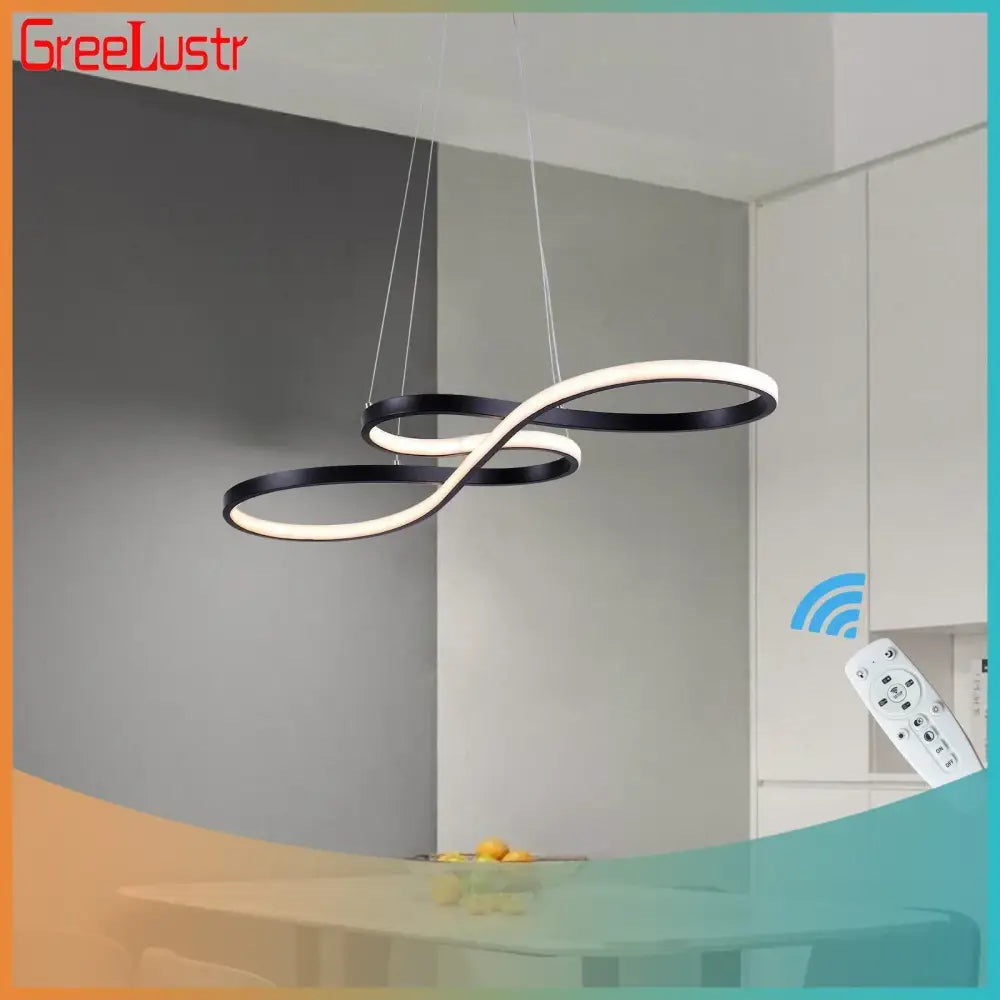 Acrylic Infinity Chandelier