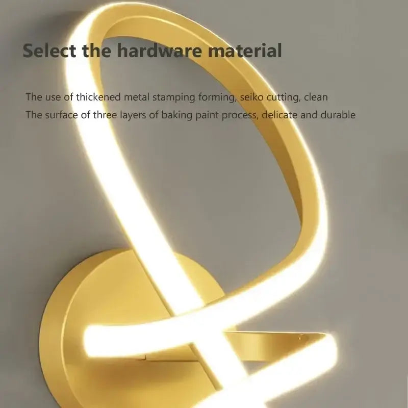Gold Nordic Wall Sconce