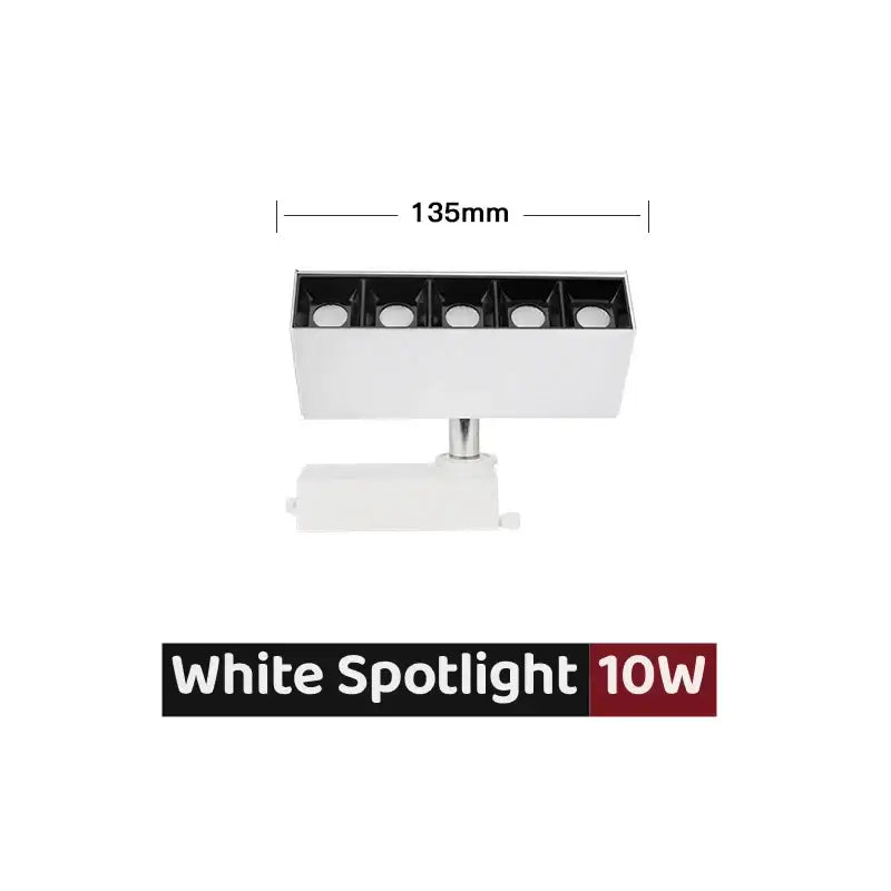 Black Linear Adjustable Track Light