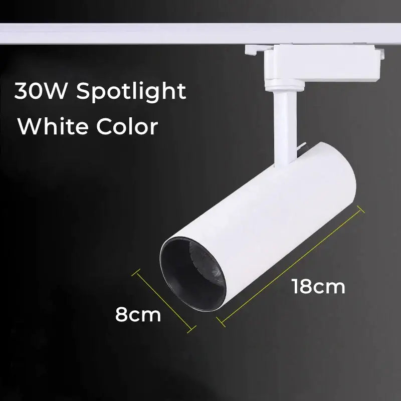 Black Linear Adjustable Track Light