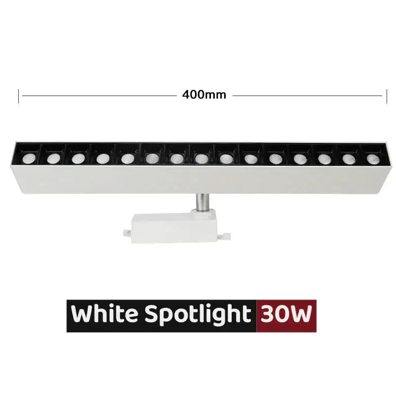Black Linear Adjustable Track Light