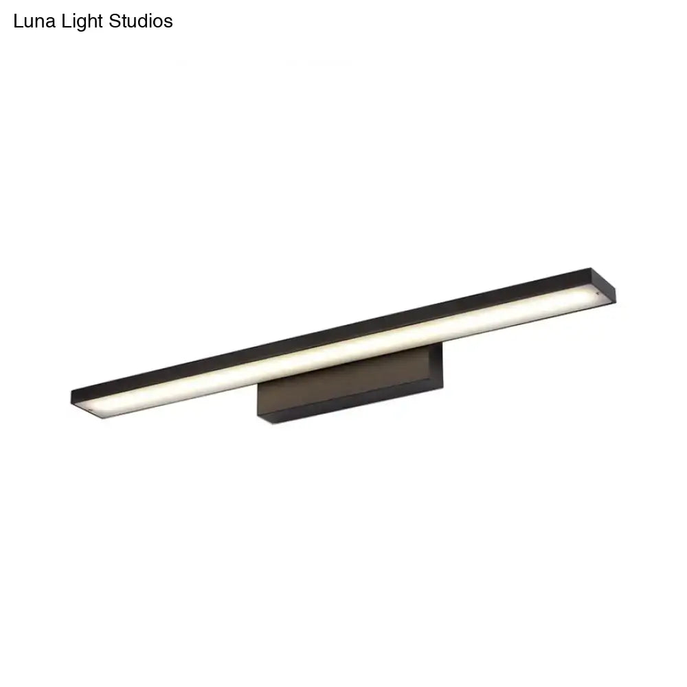 White Acrylic Vanity Light Slim Four-Size