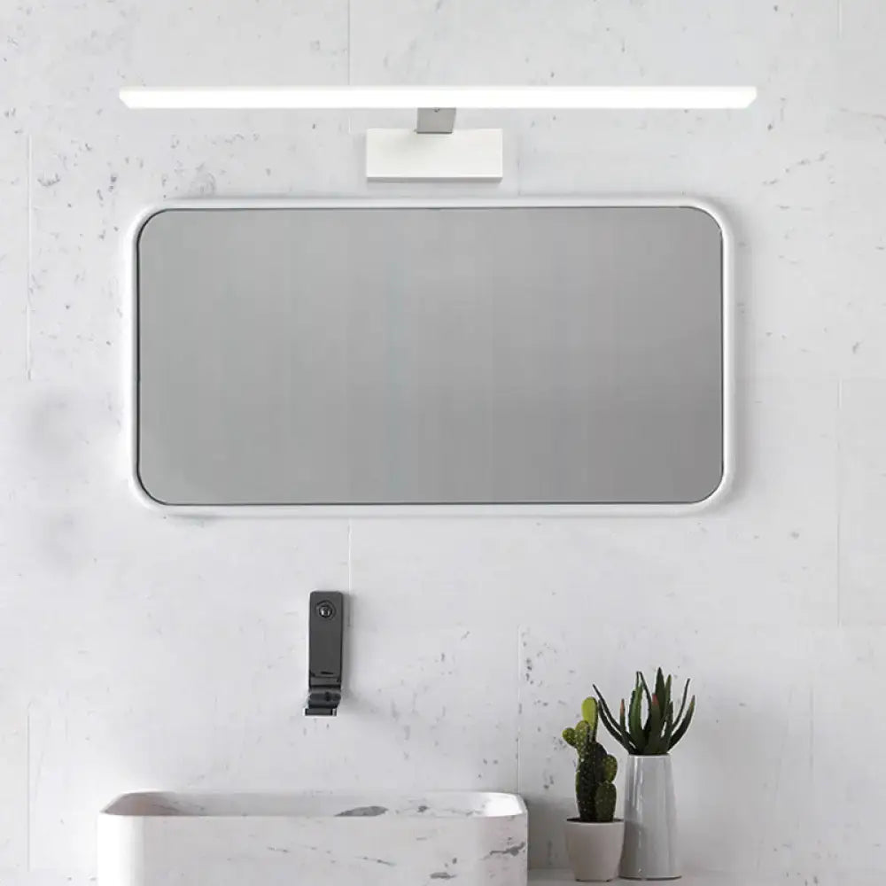 Black Glass Vanity Light