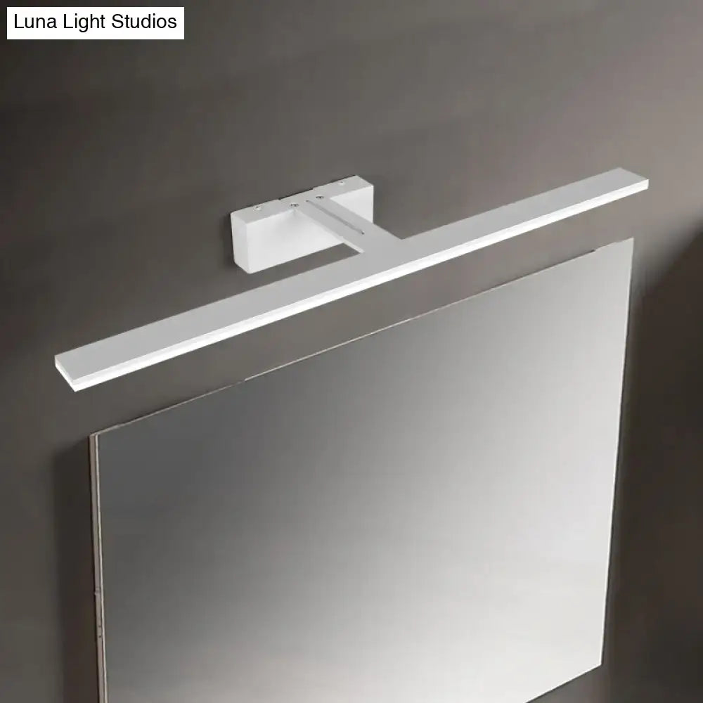 Black Glass Vanity Light