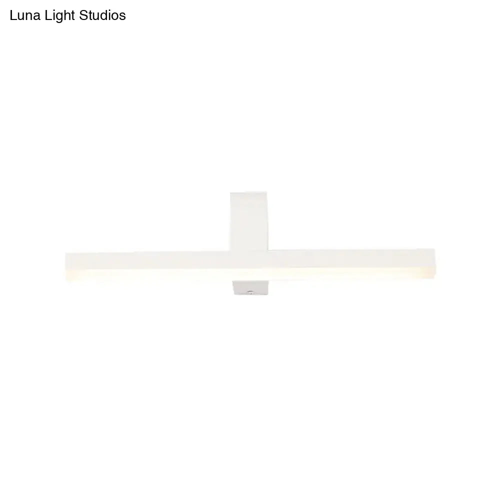 Black Metal Bathroom Sconce