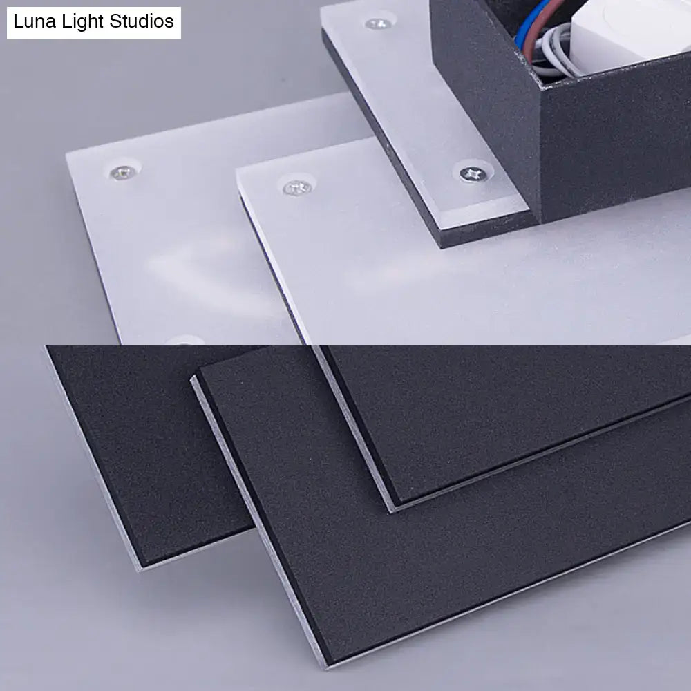 Rectangular LED Wall Lamp