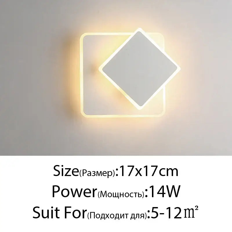Black Sculptural LED Lamp