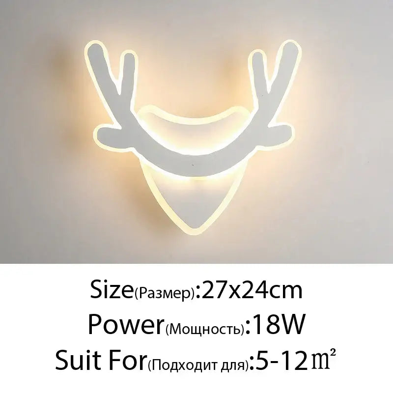 Black Sculptural LED Lamp