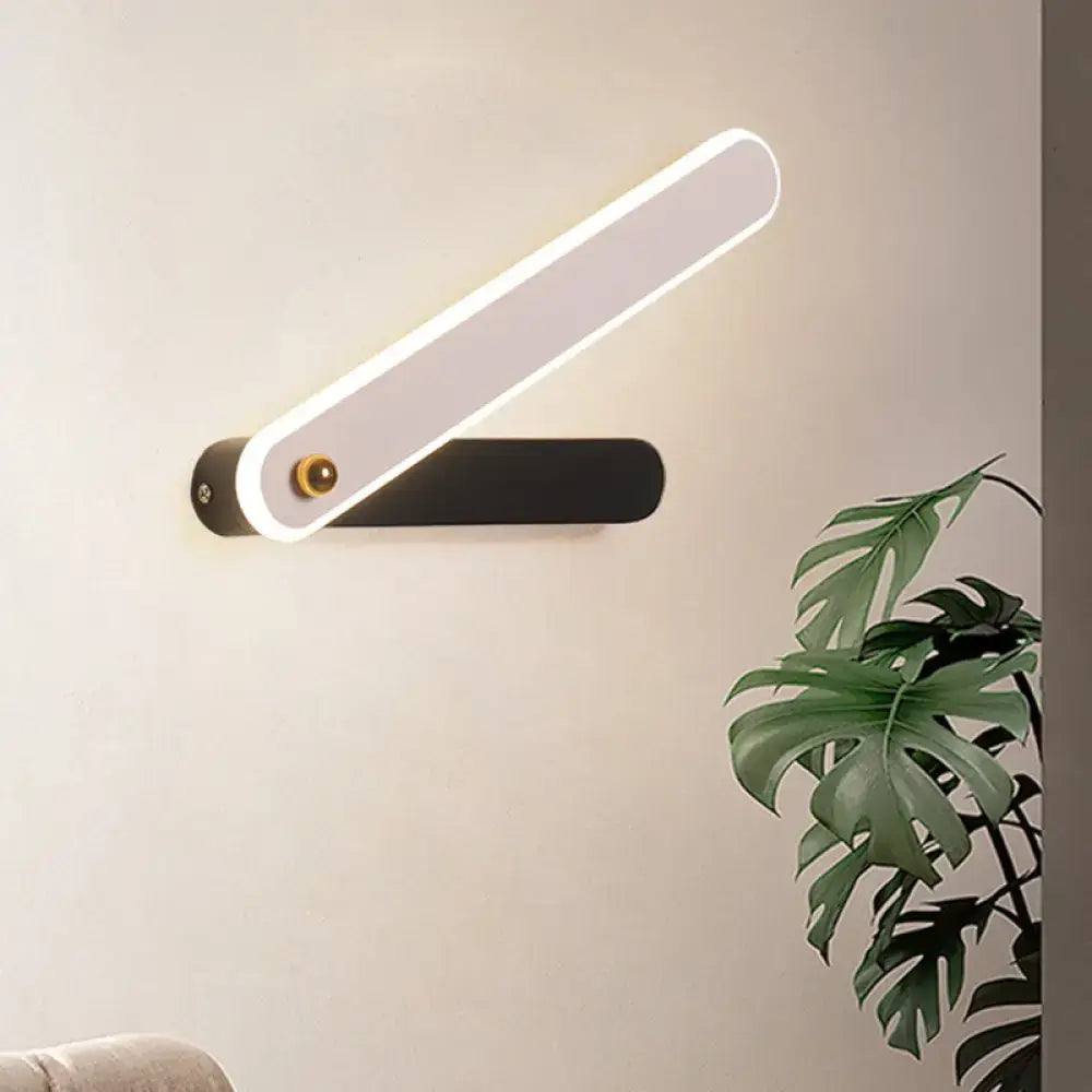 Black Metal LED Sconce