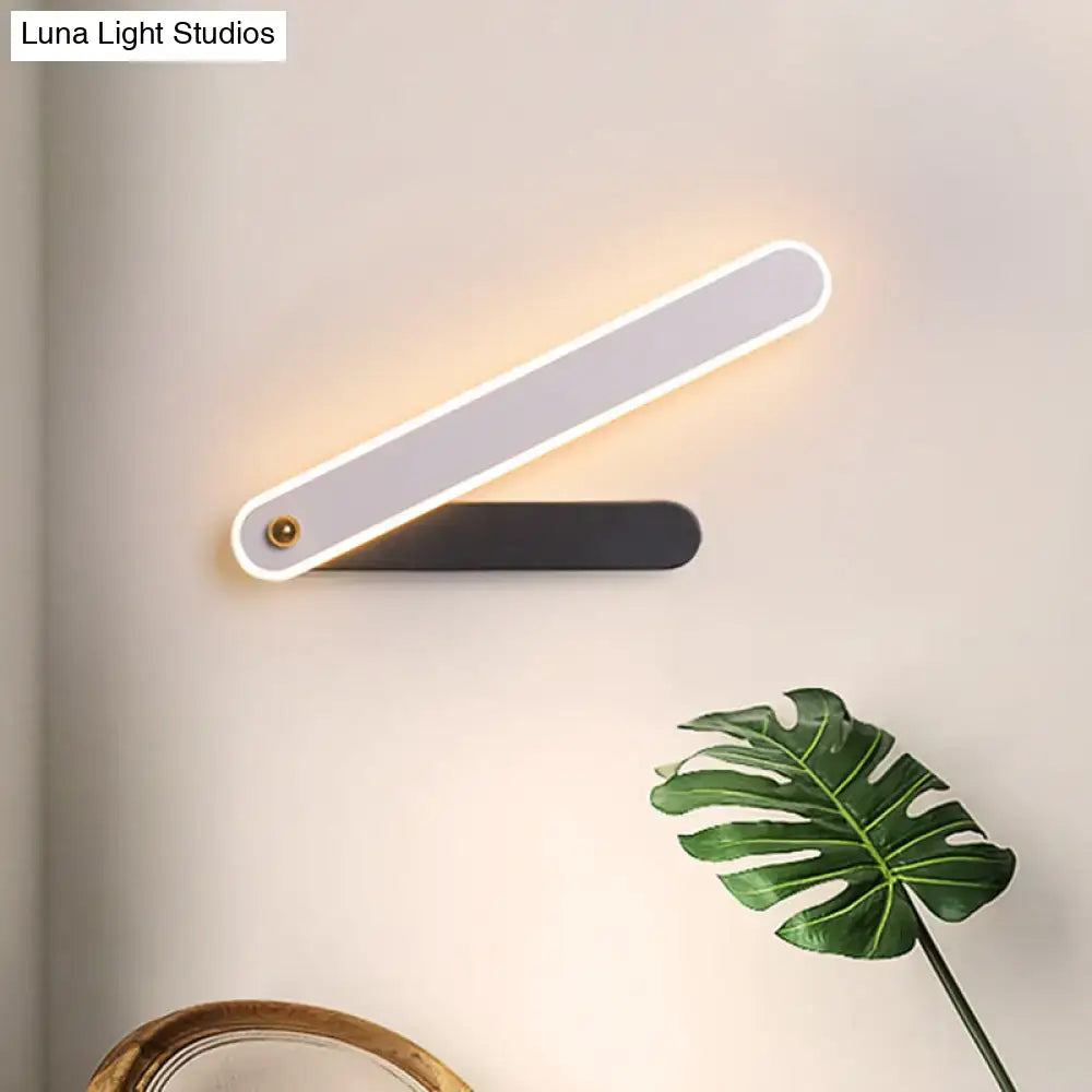 Black Metal LED Sconce